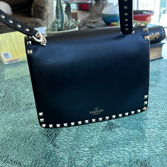 Valentino Rockstud Calfskin Crossbody Bag - Picture 7 of 12